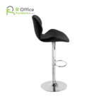 Swivel Bar Stool Radar Back Chair Adjustable PU Leather Cushion BS-106