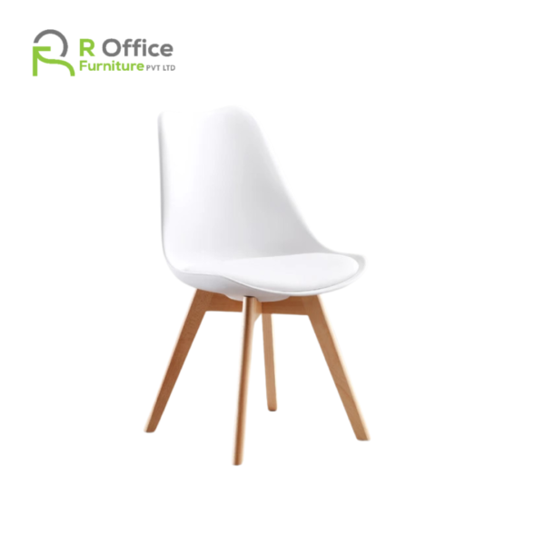 Modern Dining DSW Side Chair with Wood Legs for Kitchen DC-106