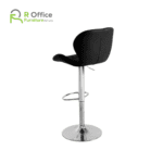 Swivel Bar Stool Radar Back Chair Adjustable PU Leather Cushion BS-106