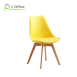 Modern Dining DSW Side Chair with Wood Legs for Kitchen DC-106