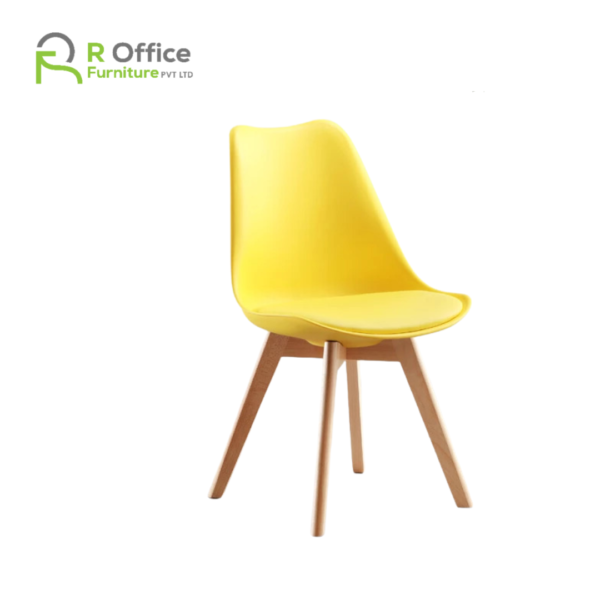 Modern Dining DSW Side Chair with Wood Legs for Kitchen DC-106
