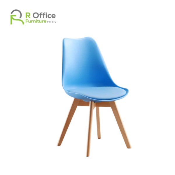 Modern Dining DSW Side Chair with Wood Legs for Kitchen DC-106