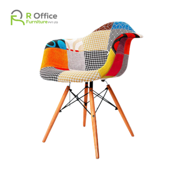 Modern Retro Dining Armchairs with Steel Fixings Multicolor DC-113