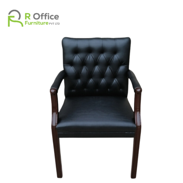 Wood Office Visitor Chairs, Visitor Office Chair, Guest Chair - Traditional Office Chair