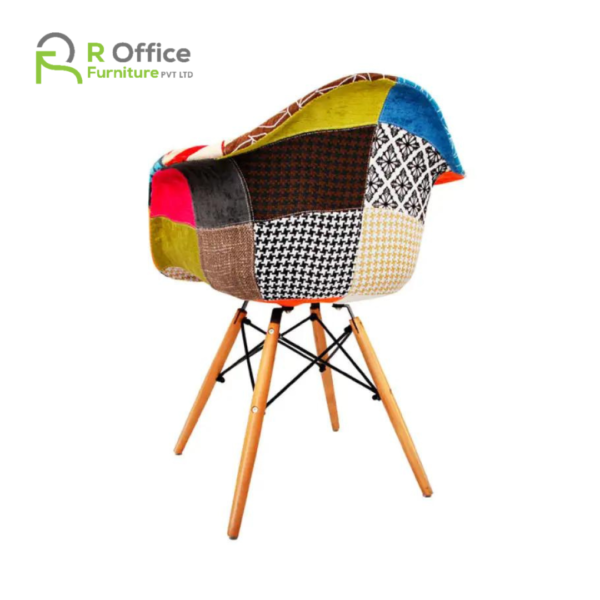 Modern Retro Dining Armchairs with Steel Fixings Multicolor DC-113
