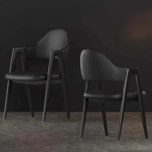 Elegant Soft Dining Chair with Rest Arms DC-114