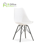Elegant Arm Less Dining Chair With Chrome Legs DC-101