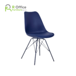 Elegant Arm Less Dining Chair With Chrome Legs DC-101