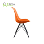 Elegant Arm Less Dining Chair With Chrome Legs DC-101