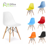 Mid-Century Modern Dining Chair with Wooden Legs DC-102