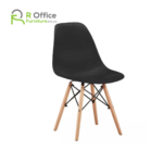 Mid-Century Modern Dining Chair with Wooden Legs DC-102