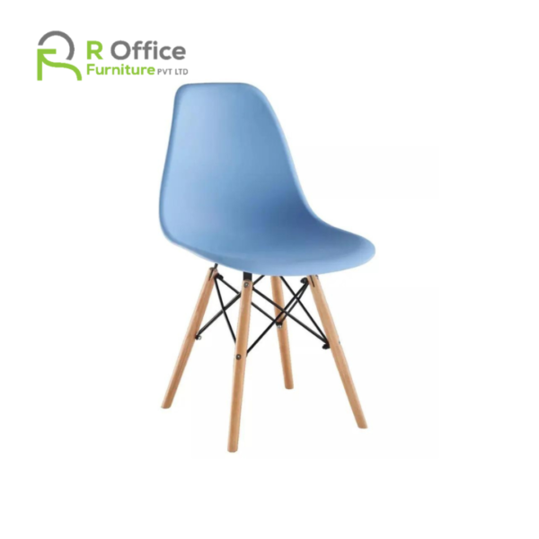 Mid-Century Modern Dining Chair with Wooden Legs DC-102