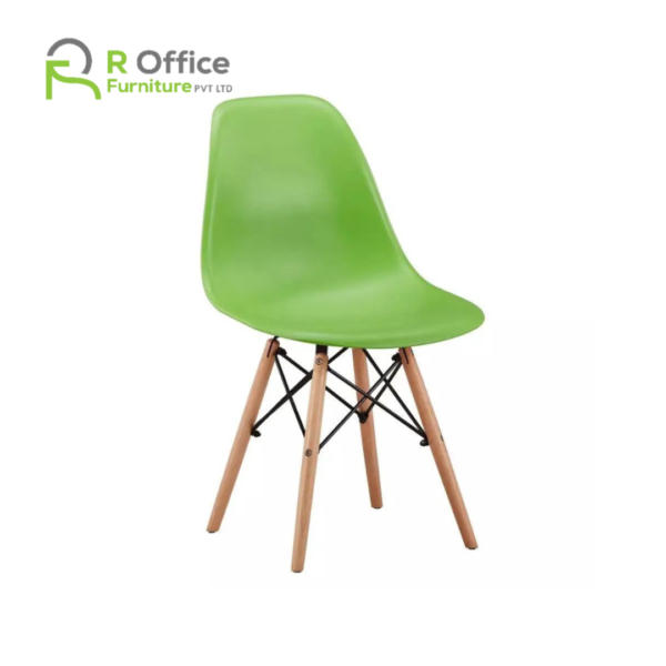 Mid-Century Modern Dining Chair with Wooden Legs DC-102