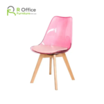 Modern Dining Chair DSW Side Chair with Wood Legs for Kitchen DC-105