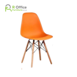 Mid-Century Modern Dining Chair with Wooden Legs DC-102