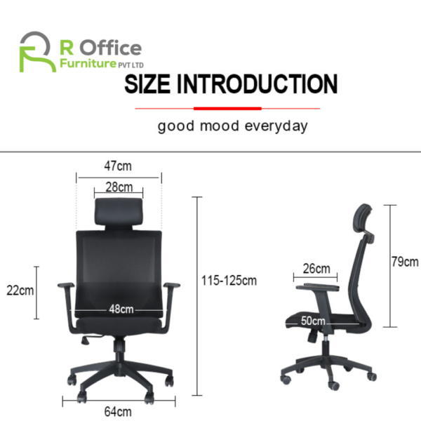 Spinal-RD High-Back Executive Chair EC-130